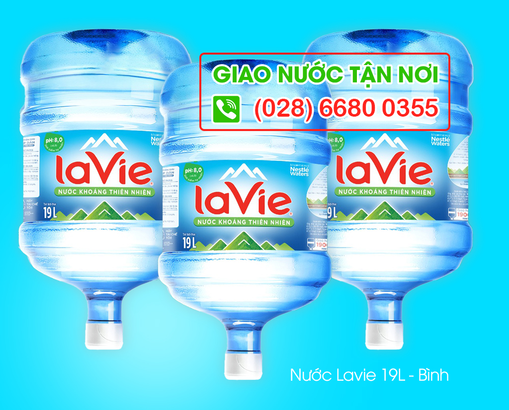 Nước Lavie 19L Bình 20L